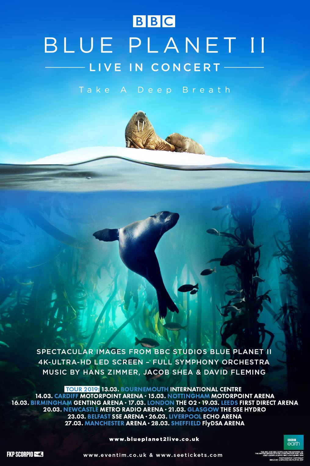 BLUE PLANET II Live in Concert 14 March 2019 A fantastical journey