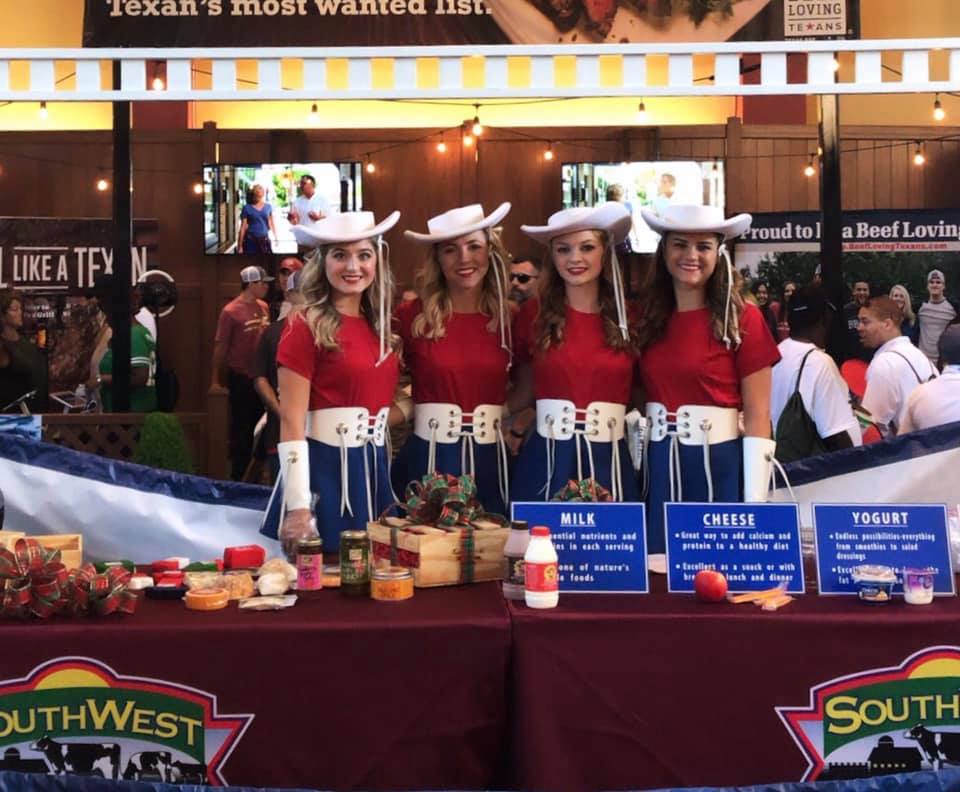 GO TEXAN - The Rangerettes are in the GO TEXAN Pavilion... | Facebook