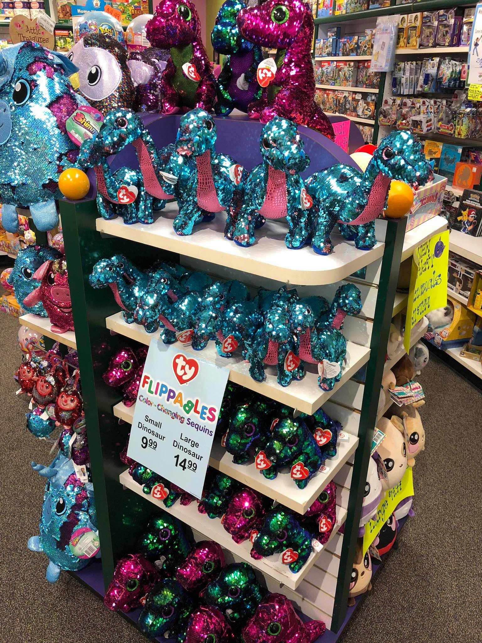 Ty Warner personally delivered the new @Ty Flippable sequin plush last ...
