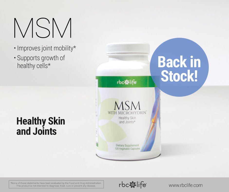 HWH World, Inc. - MSM and Microhydrin (120) are back in...