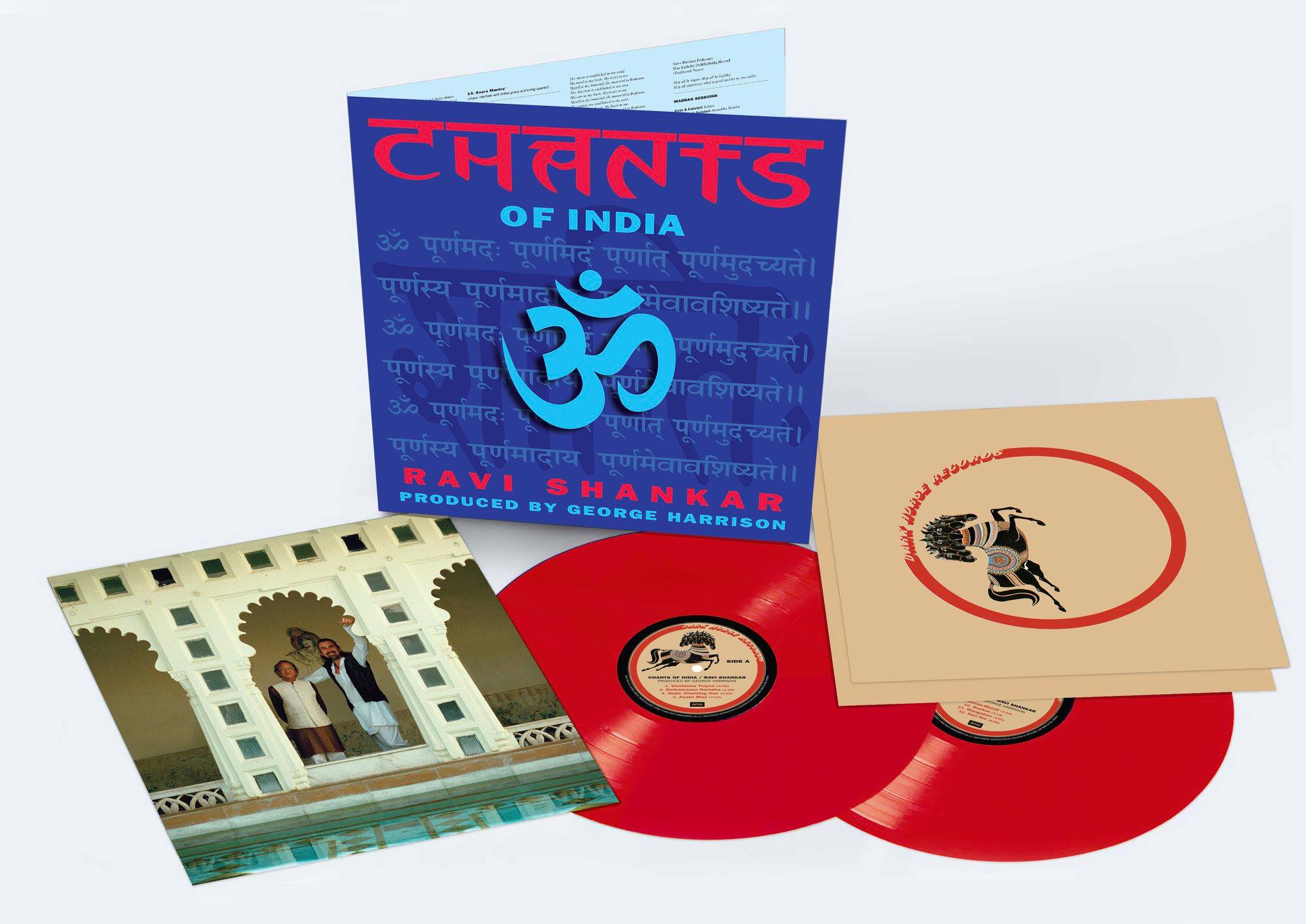Radha Krsna Temple album on limited edition orange vinyl for