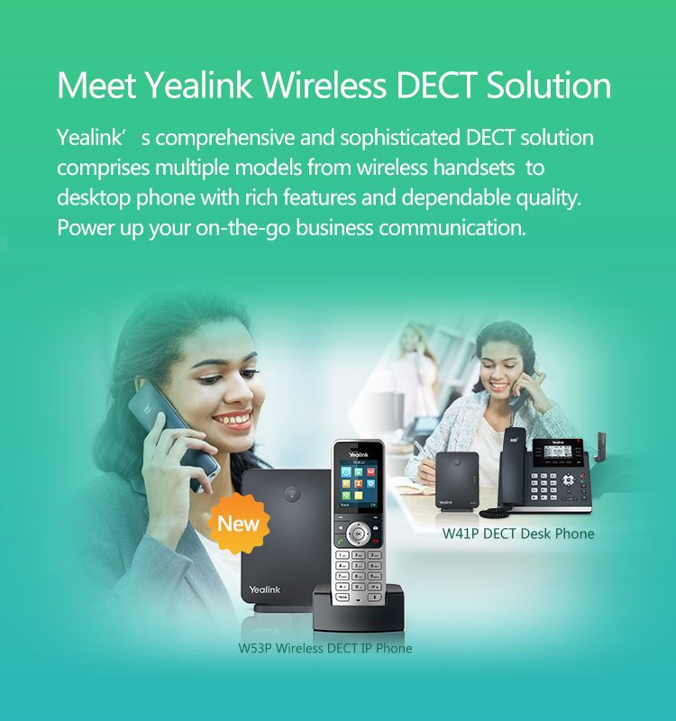 Yealink - Yealink is pleased to release its new DECT IP...