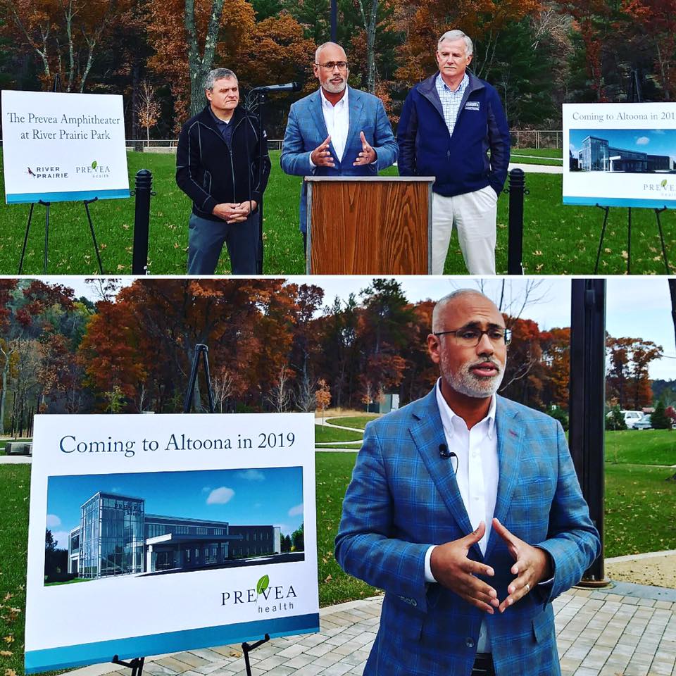Prevea - Today, Prevea Health and city of Altoona leaders...