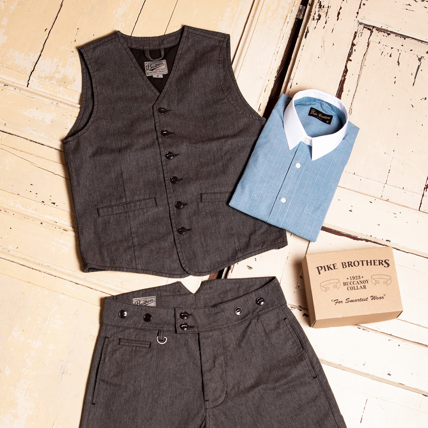 Pike - #styleoftheweek 1905 Hauler Vest Seattle brown 1905 Hauler 