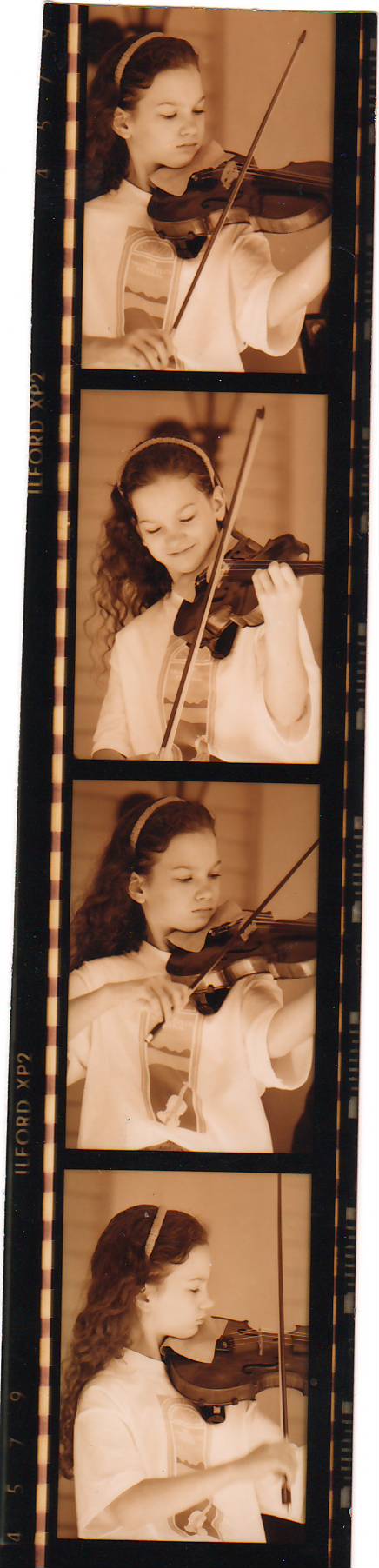 Hilary's first album, “Hilary Hahn plays Bach” was released on