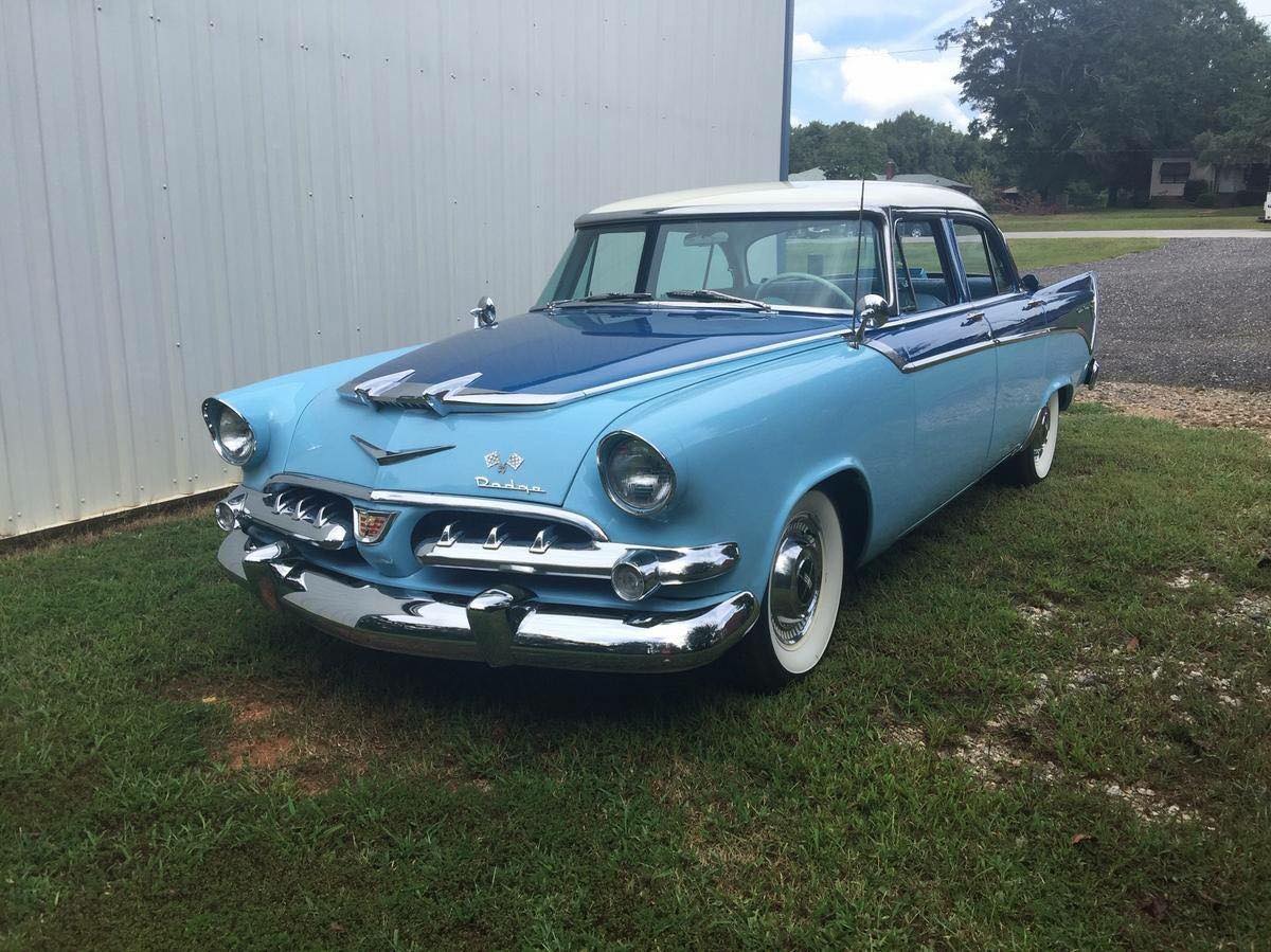 1957 Dodge custom Royal D500 with record player, rare car