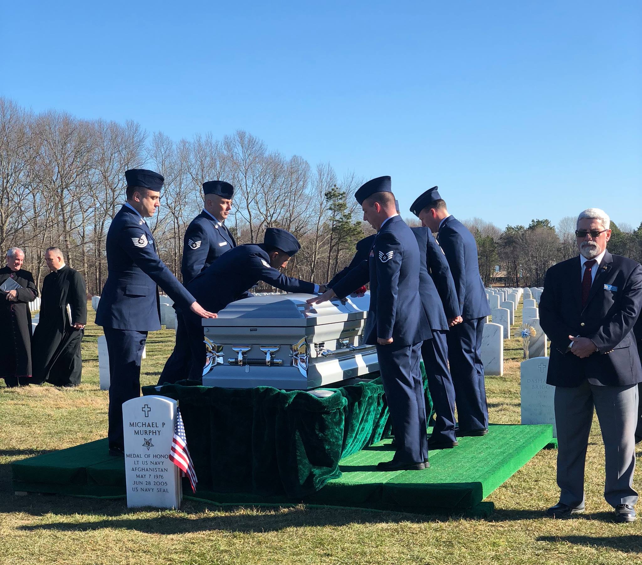 Air National Guard Master Sgt. Christopher Raguso was laid to rest at ...
