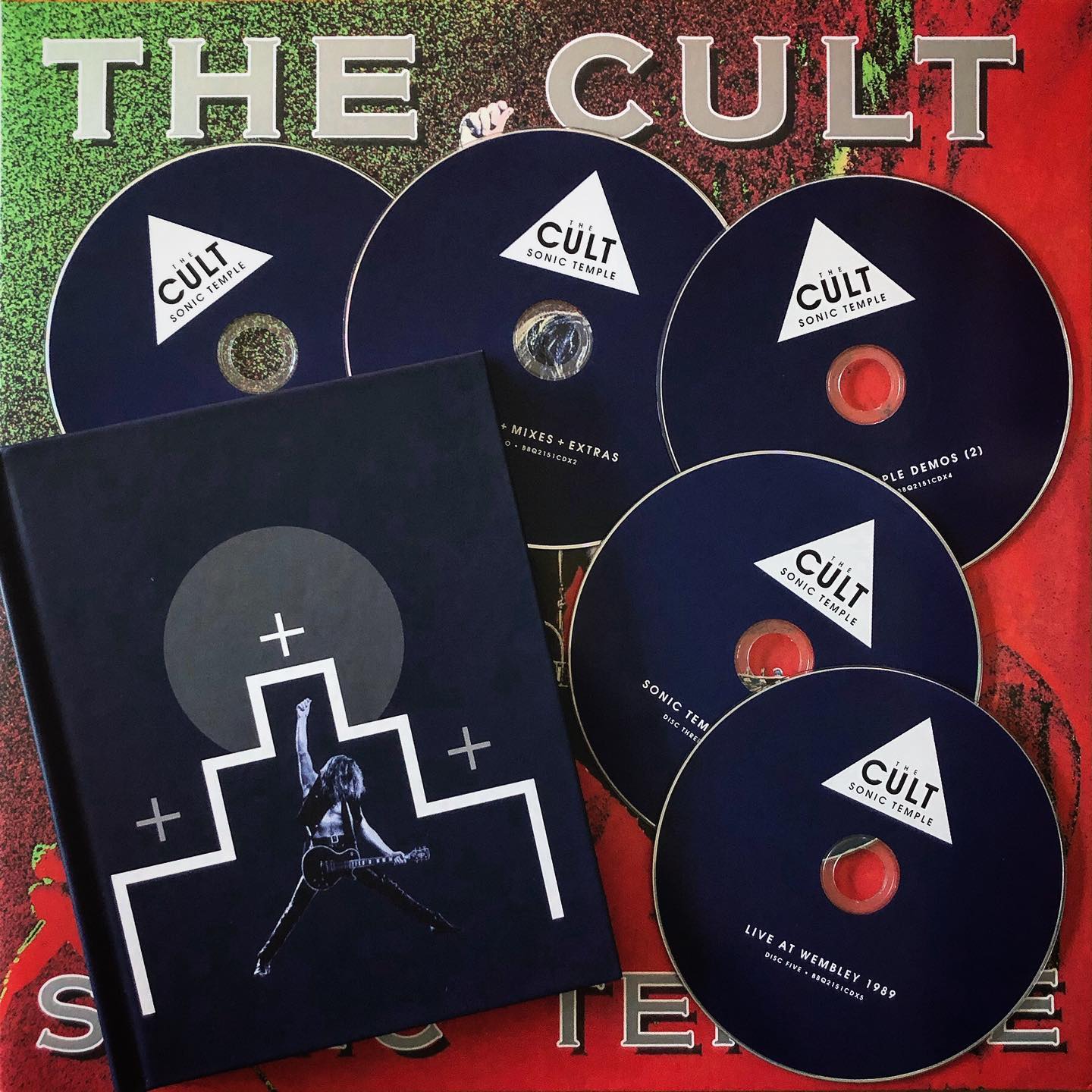 THE CULT // SONIC TEMPLE // 30 ++ ++ 5 CD SET // 2 X VINYL