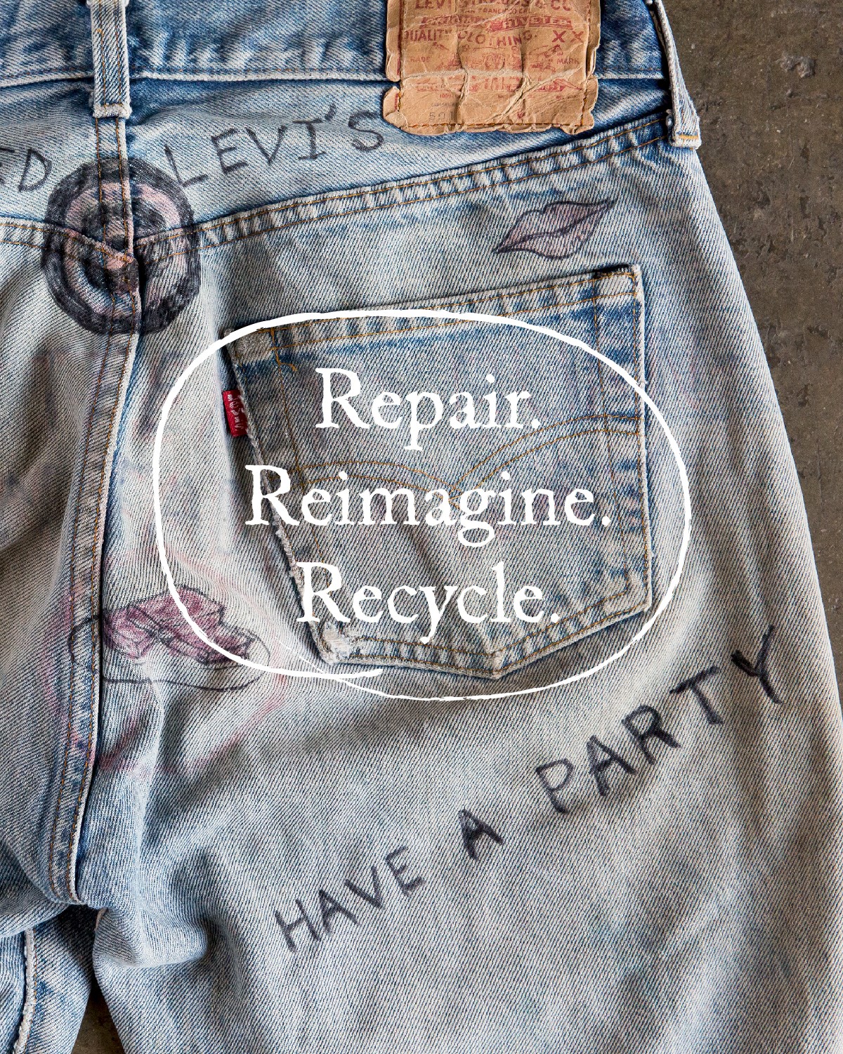 Free repairs on any damaged Levi's® denim during ClimateAction