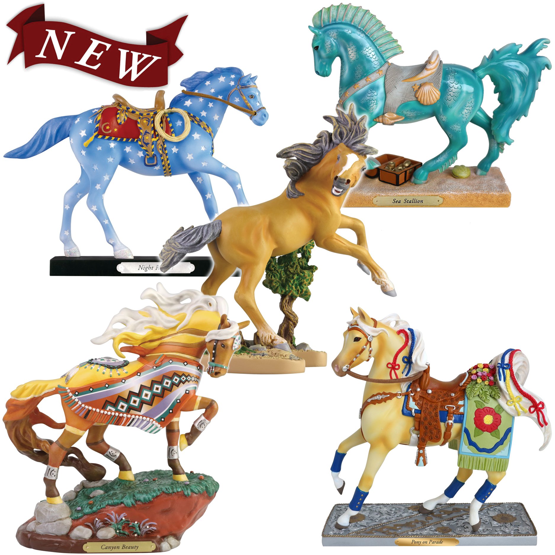 New Trail of Painted Ponies winter 2022 figurines available