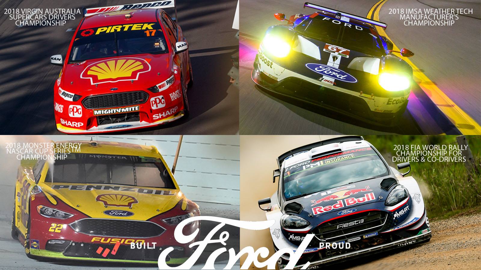 We just got back from racing around the... - Ford Performance