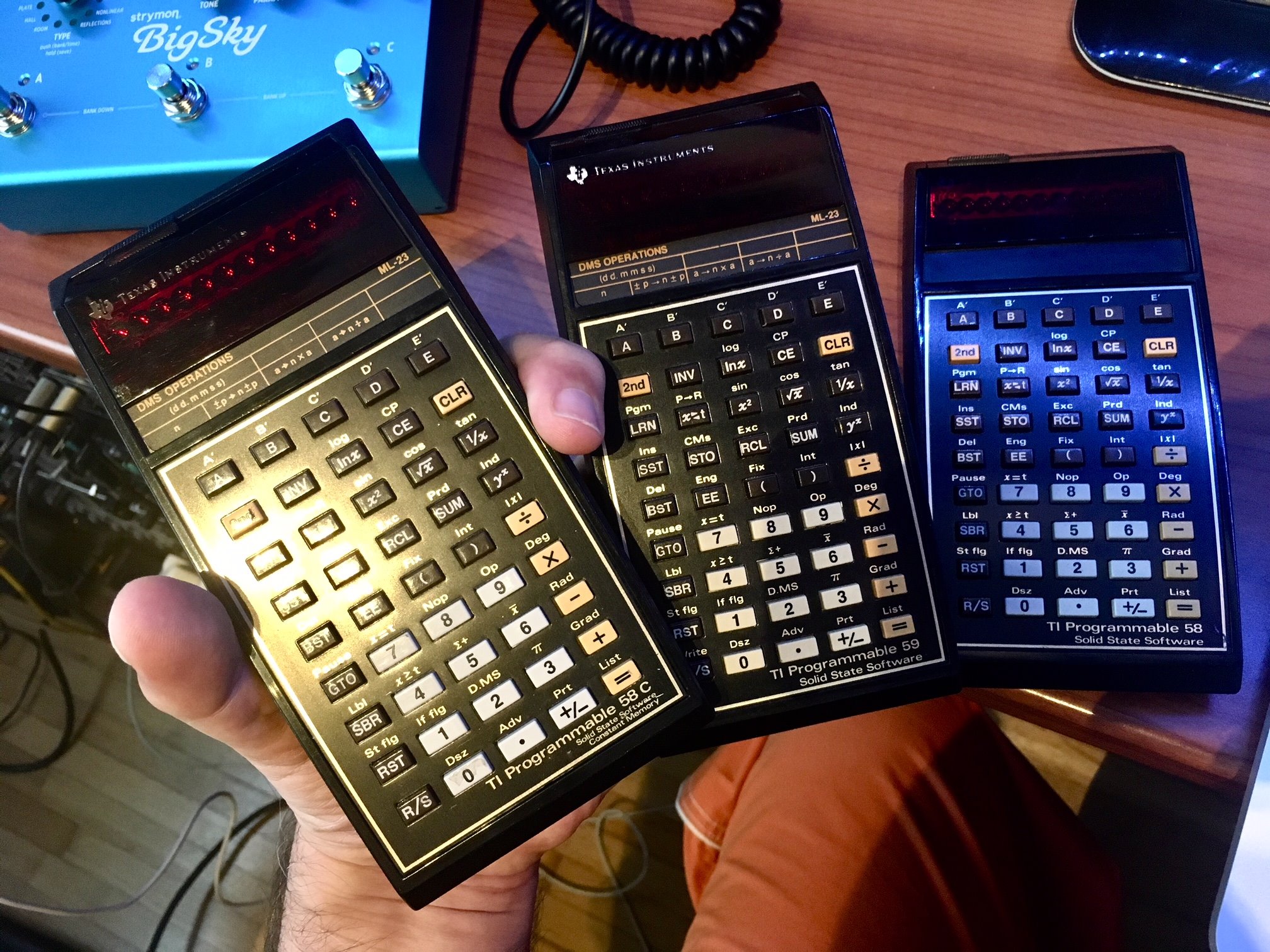 Get yourself a TI59 or 58C. Then you are for real.