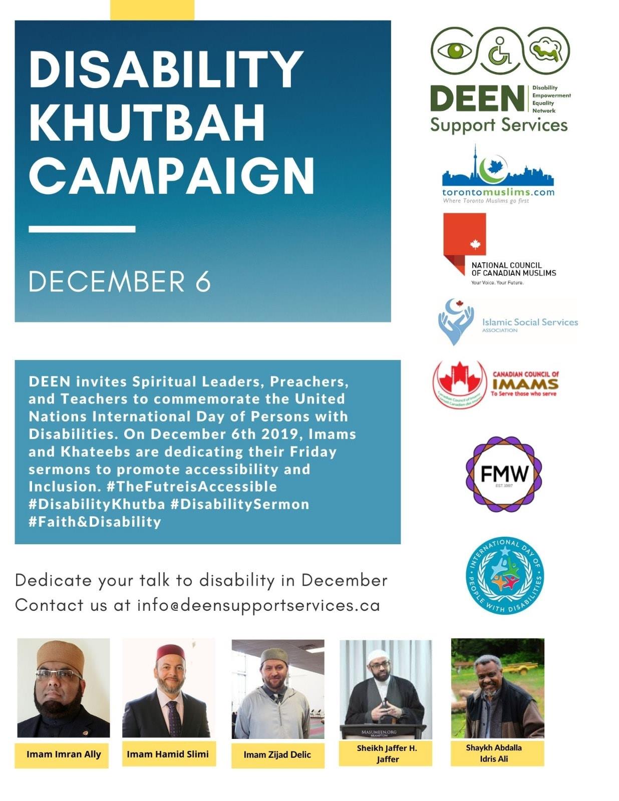 Annual Disability... - Annual Disability Khutba Campaign