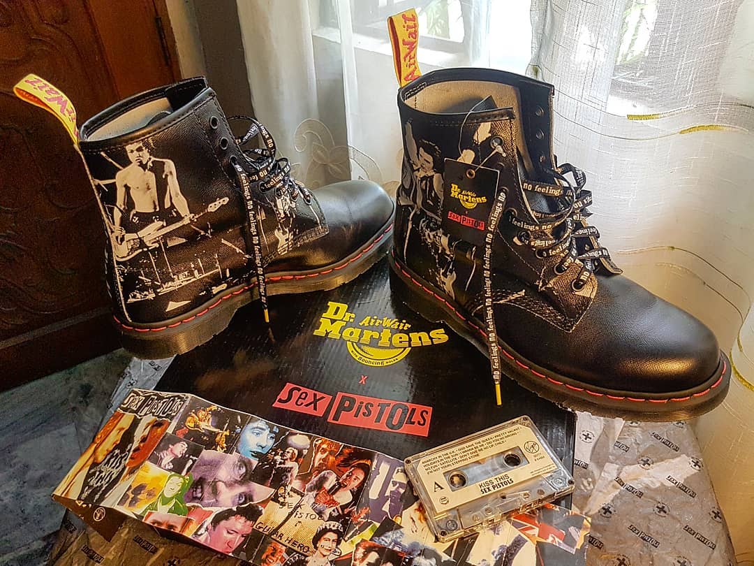 Dr. Martens Pascal Demented are Go in Black + Red and Pascal