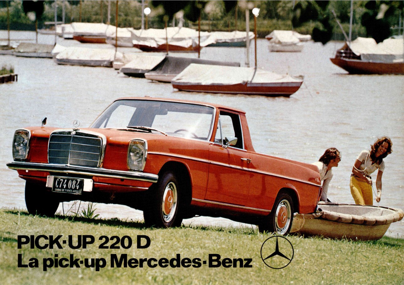 Mercedes Benz 220D Rural Wagon 1972 Argentina pressofuso scala 1:43