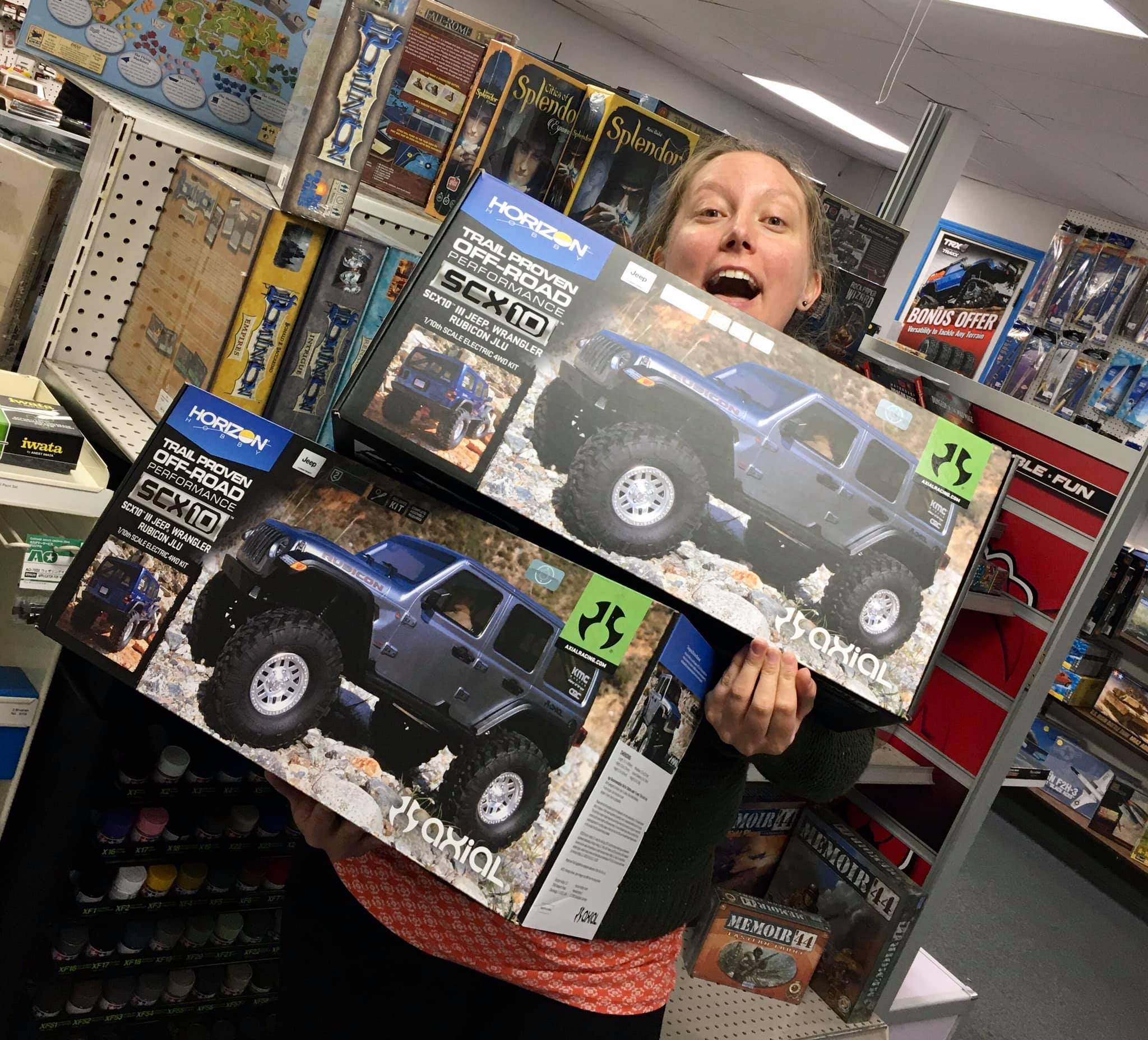 The Axial Adventure #scx6 is now back in stock in Green! The