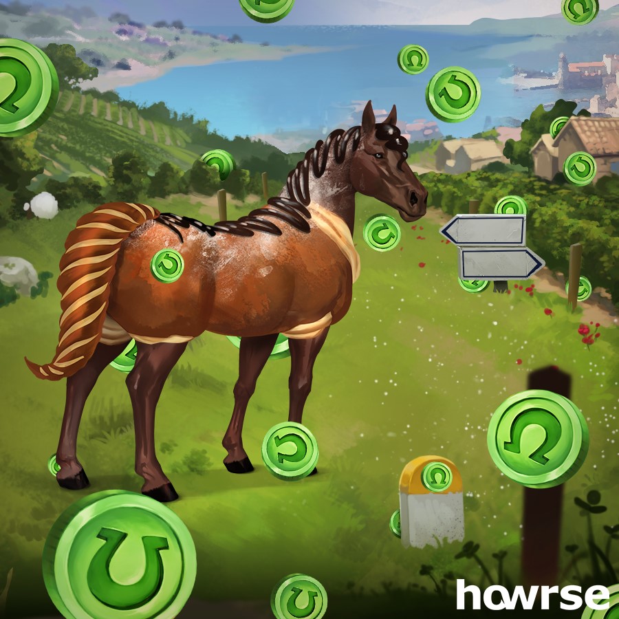 Howrse - New minigame! How many tokens can you see on that picture ...