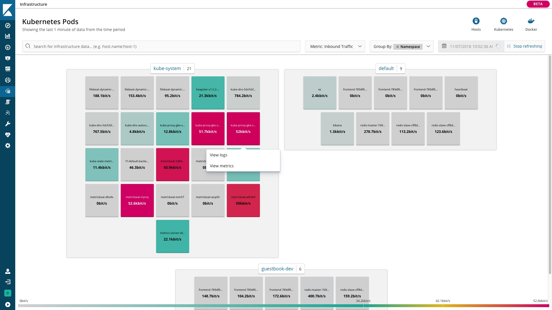 Elastic - The #ElasticStack 6.5 introduced the Logs UI and...