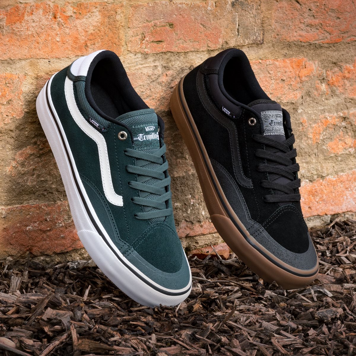 Vans TNT Advanced Prototype Trujillo Pro Skate Colour: Black Gum 