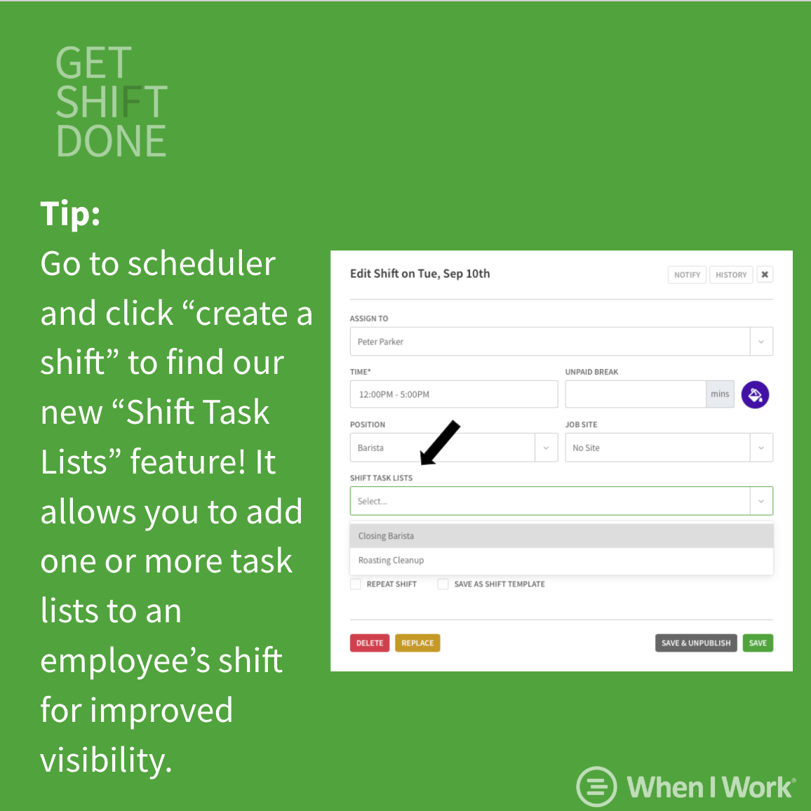 When I Work - Here's a quick tip on how to use our new... | Facebook