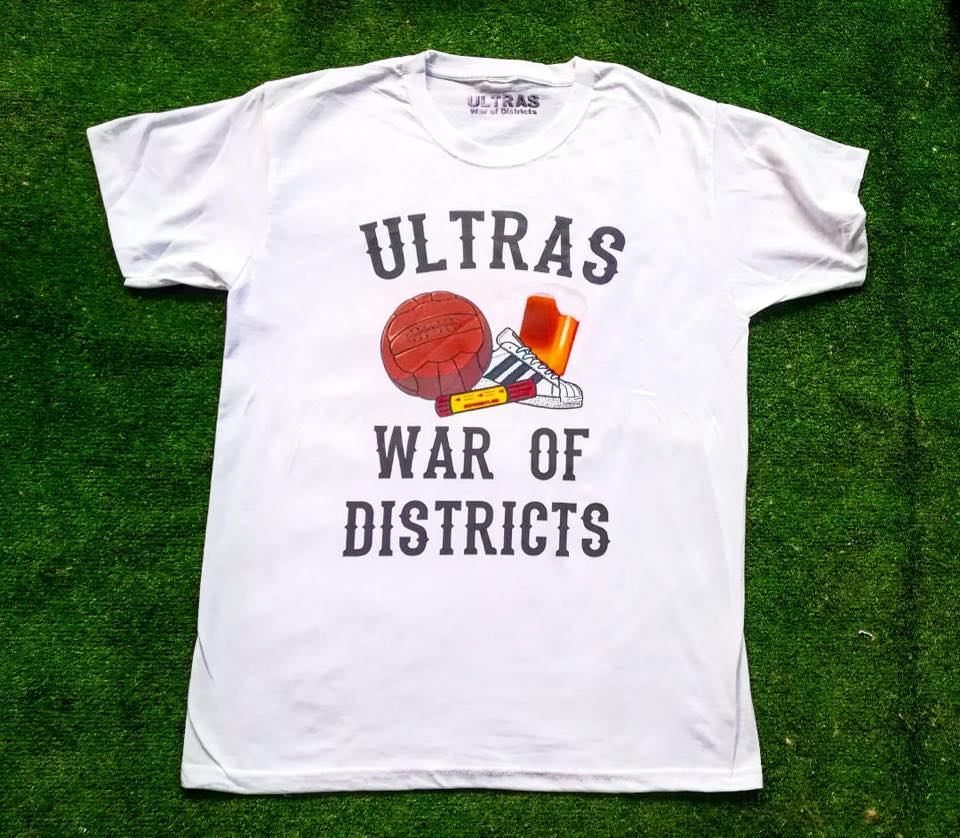 T-Shirt Ultras J1696 “Ultimo Baluardo” – Maglia In Cotone Nero Per Veri Tifosi