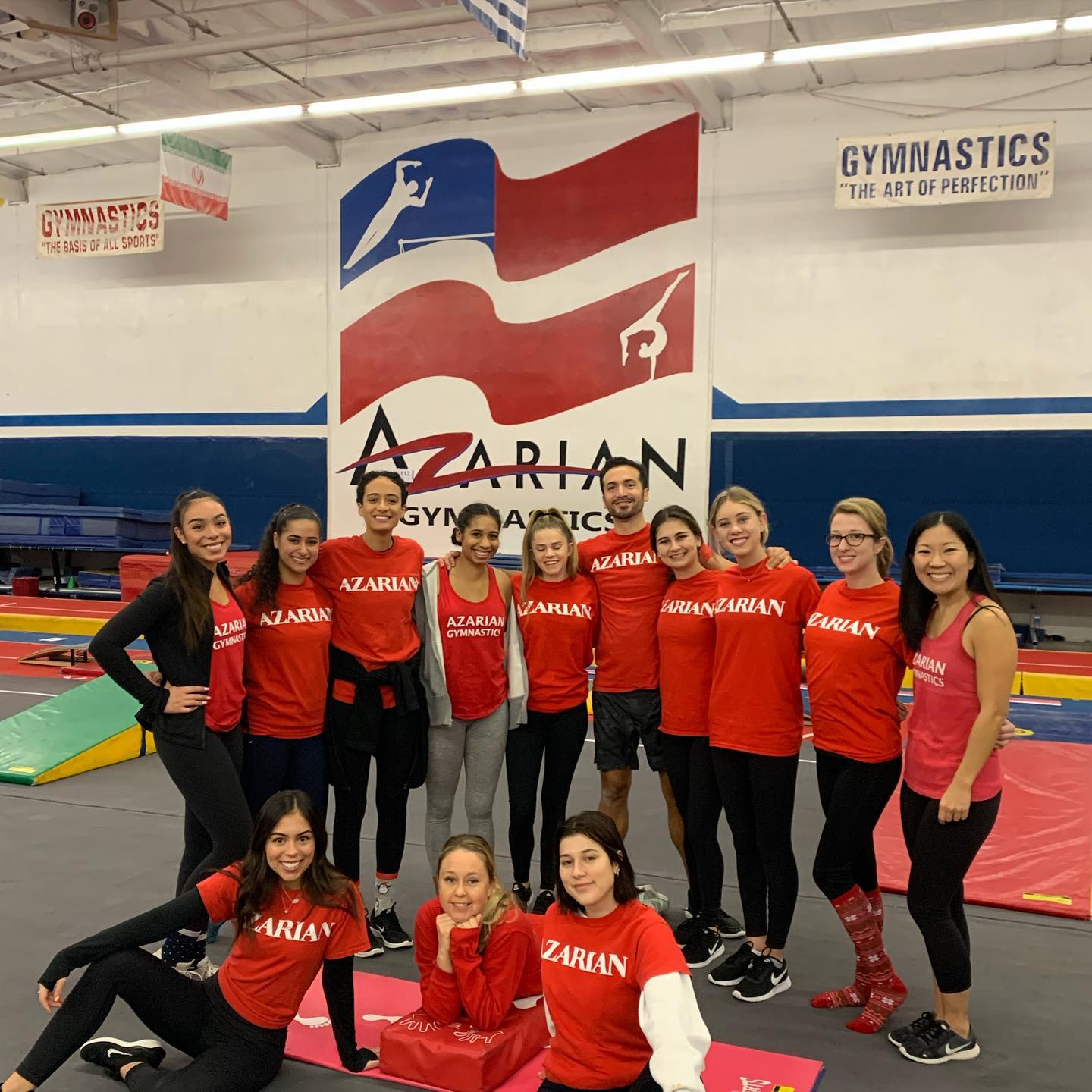 Azarian Gymnastics - Team Preschool is ready! . Mini Olympics launching ...