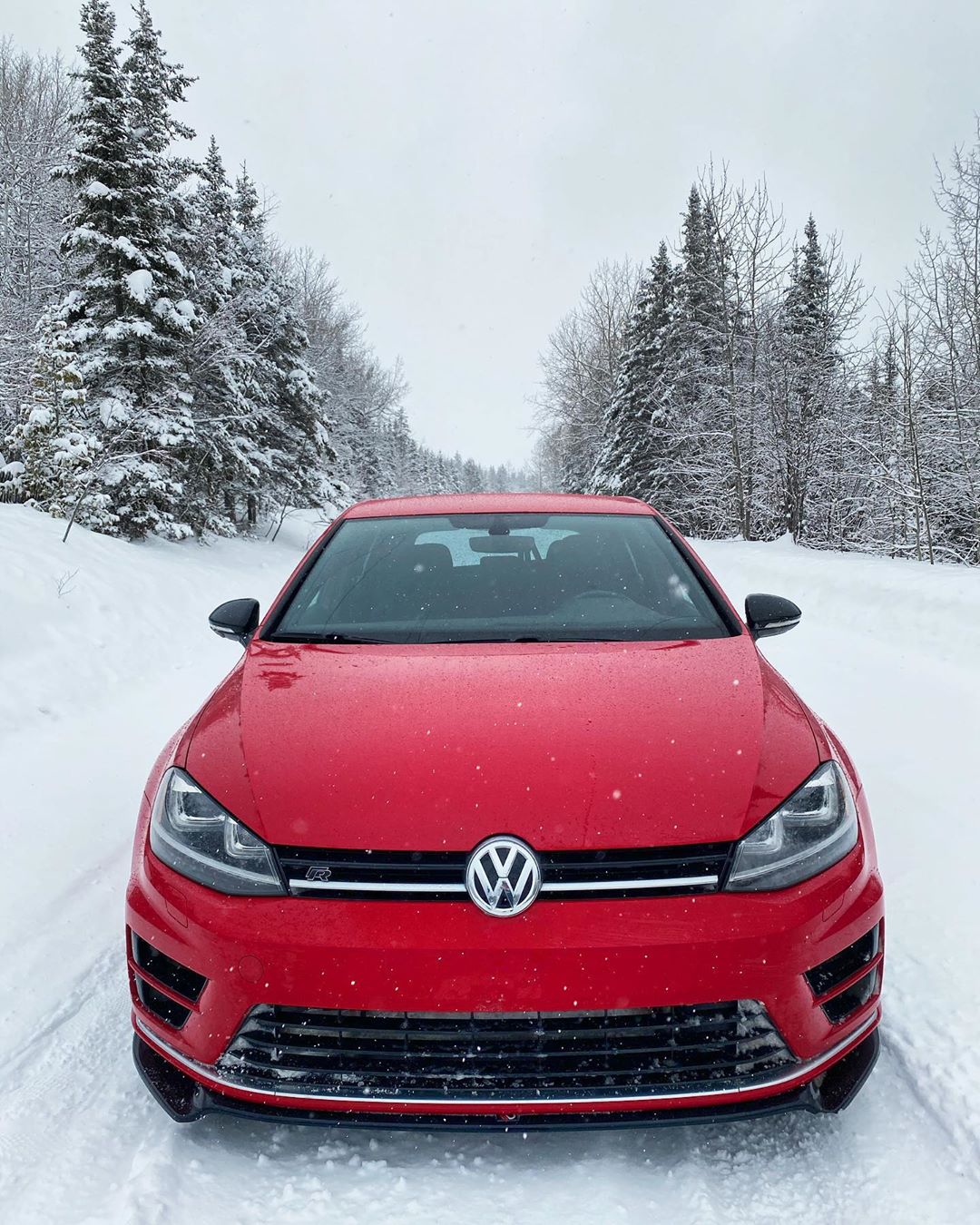Unitronic - You can't miss this Tornado Red Golf R in the...