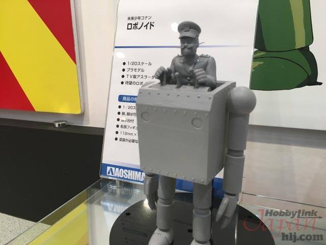 Aoshima 1/20 Scale Future Boy Conan No.5 Robonoid Plastic Model Kit