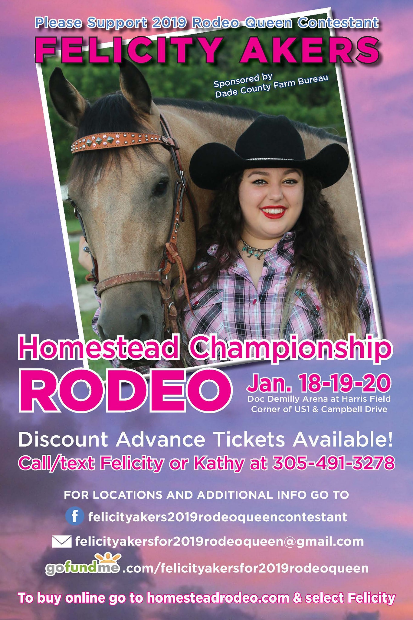 Homestead Rodeo - Our 2019 Miss Rodeo Homestead... | Facebook