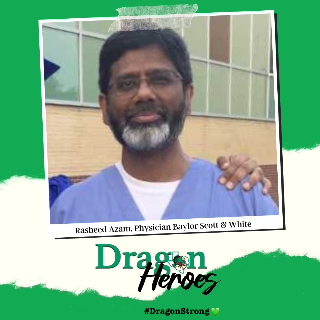 Carroll - Today's Dragon Hero is Dr. Rasheed Azam. Dr. Azam is a ...