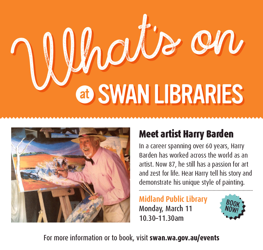 In a career spanning over 60... - City of Swan Libraries | Facebook