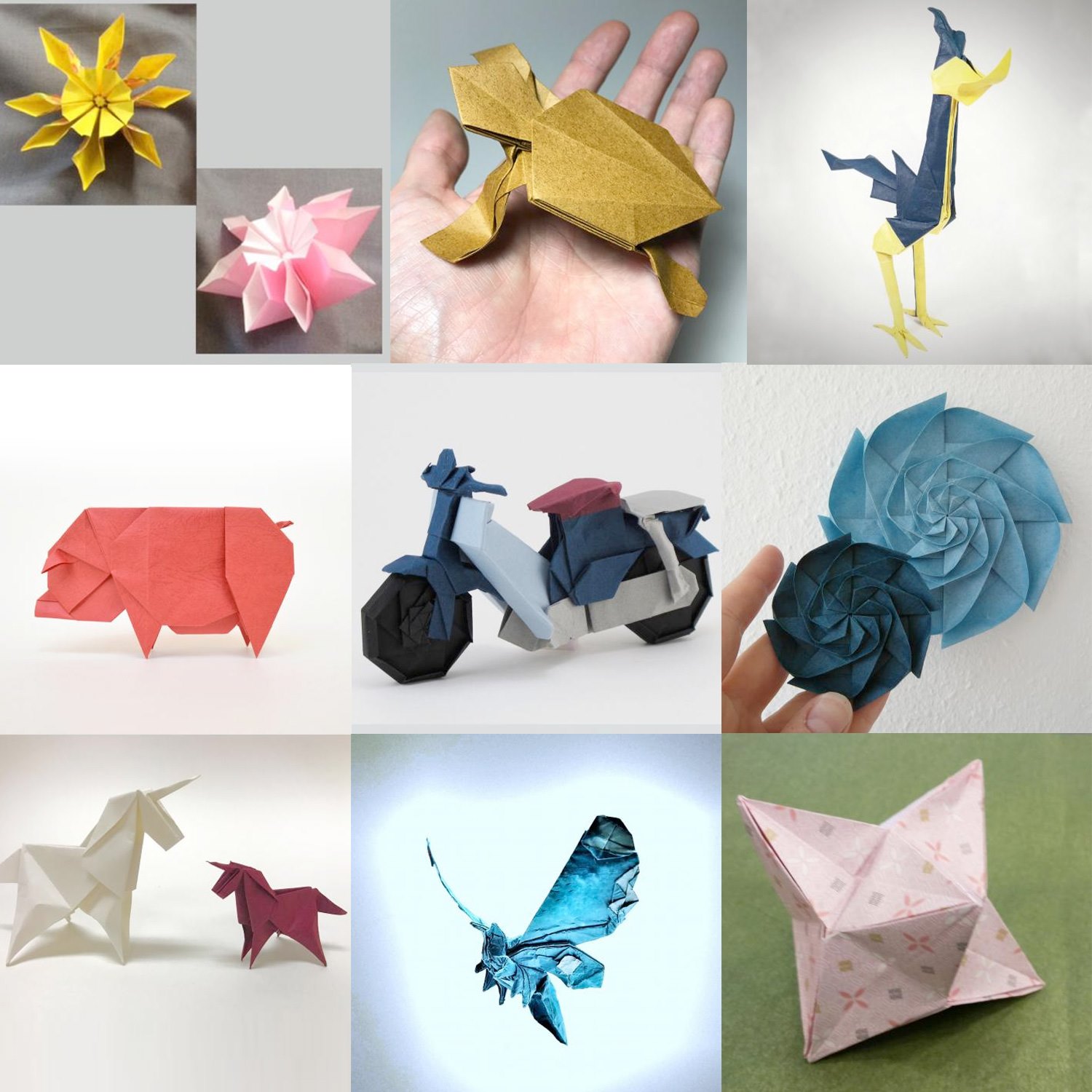 OrigamiUSA - Here's a peek at some of the models that will...