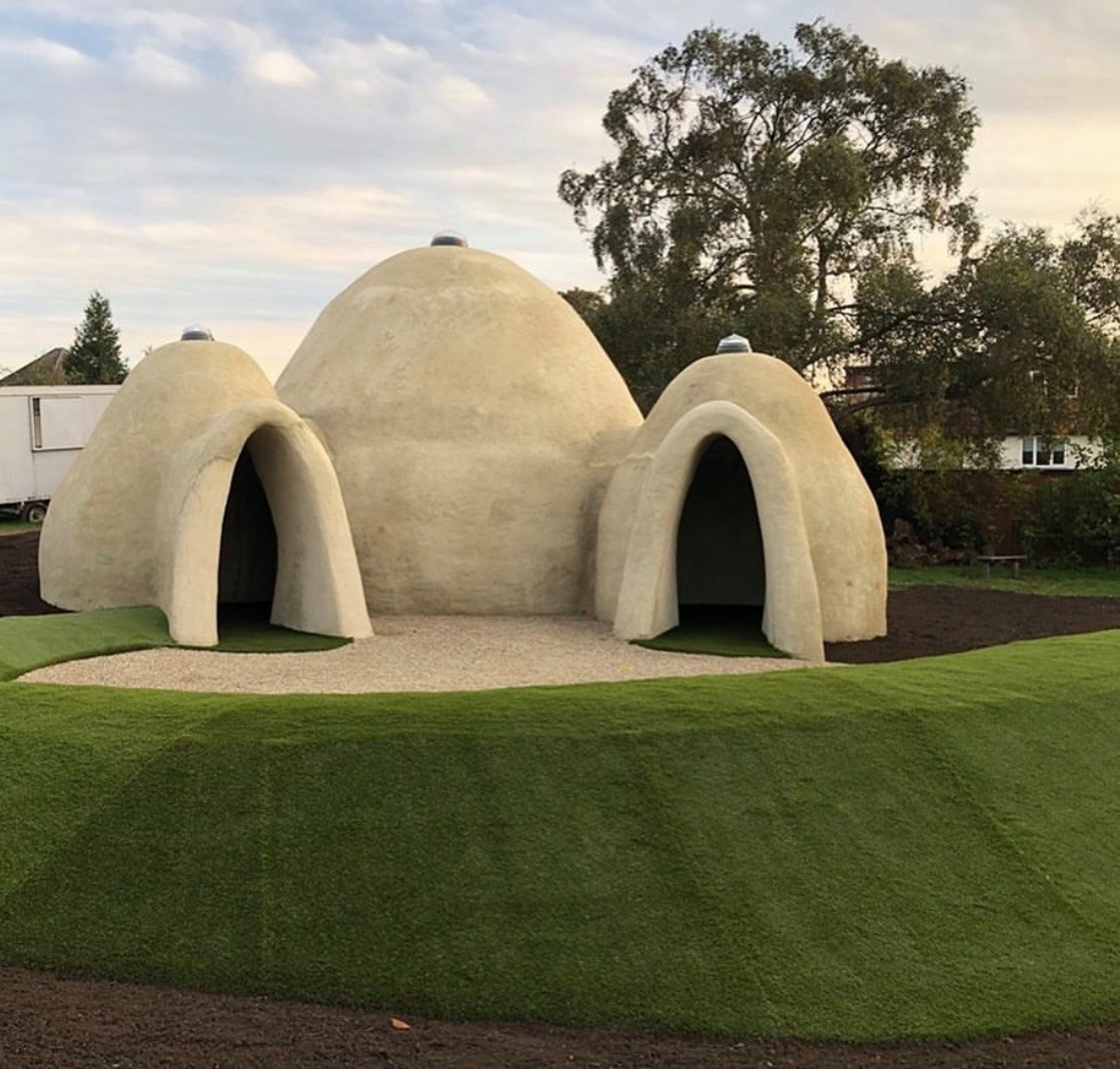 A bright learning space created by... - Cal-Earth Institute