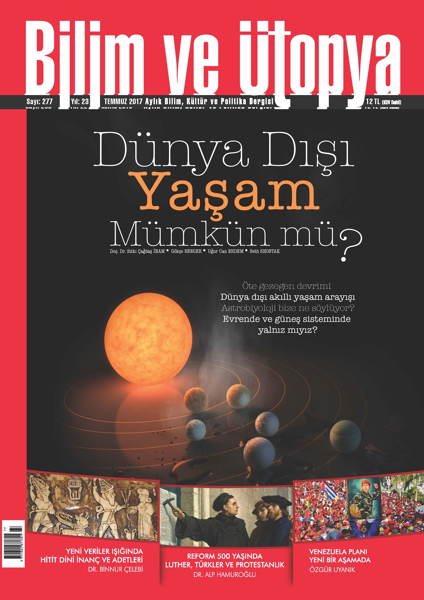 Bilim - Günün dergisi: "Dünya Dışı Yaşam Mümkün Mü?" 🌌 Bugün kargo ...