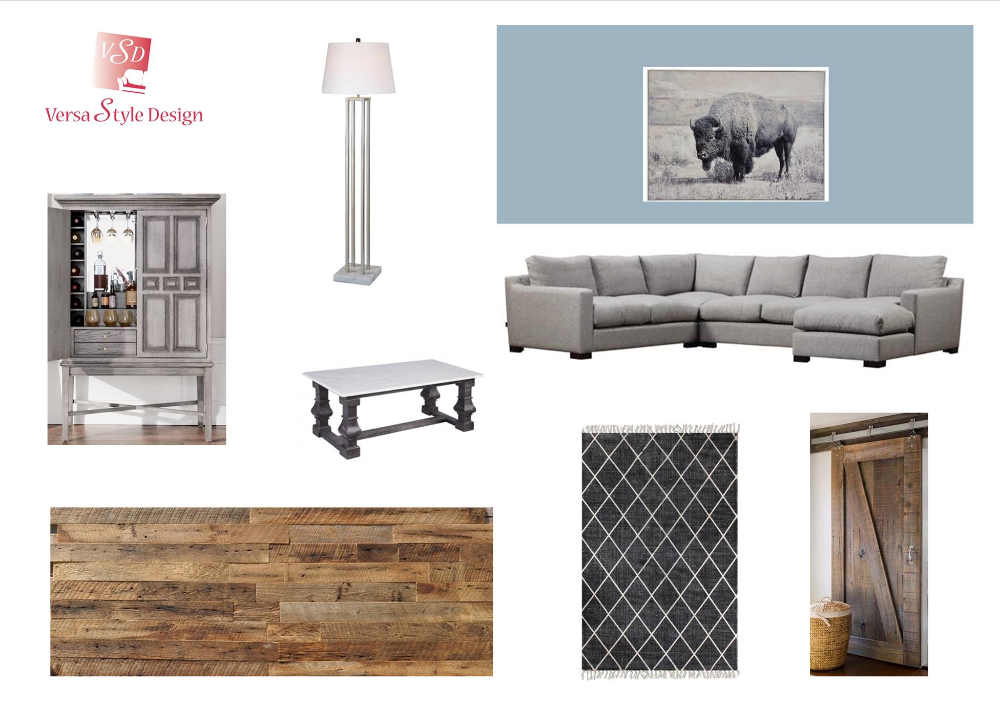 A basement renovation and design I am... - Versa Style Design | Facebook