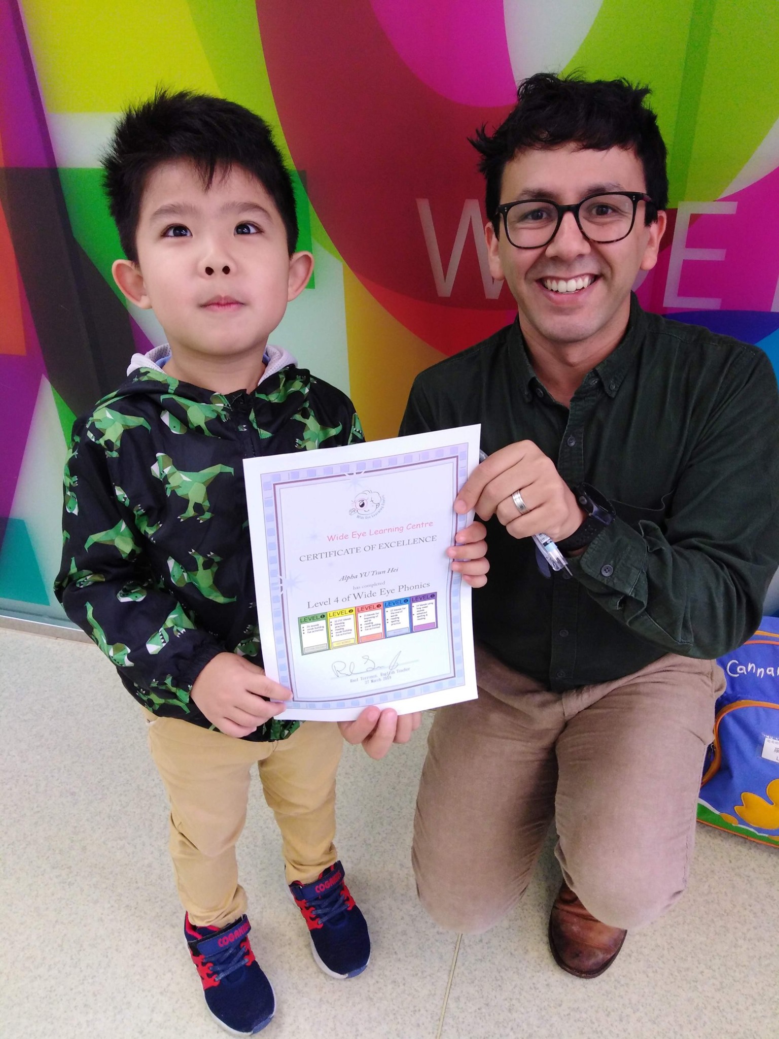 Wide - Alpha Yu & Teacher Raul | Facebook