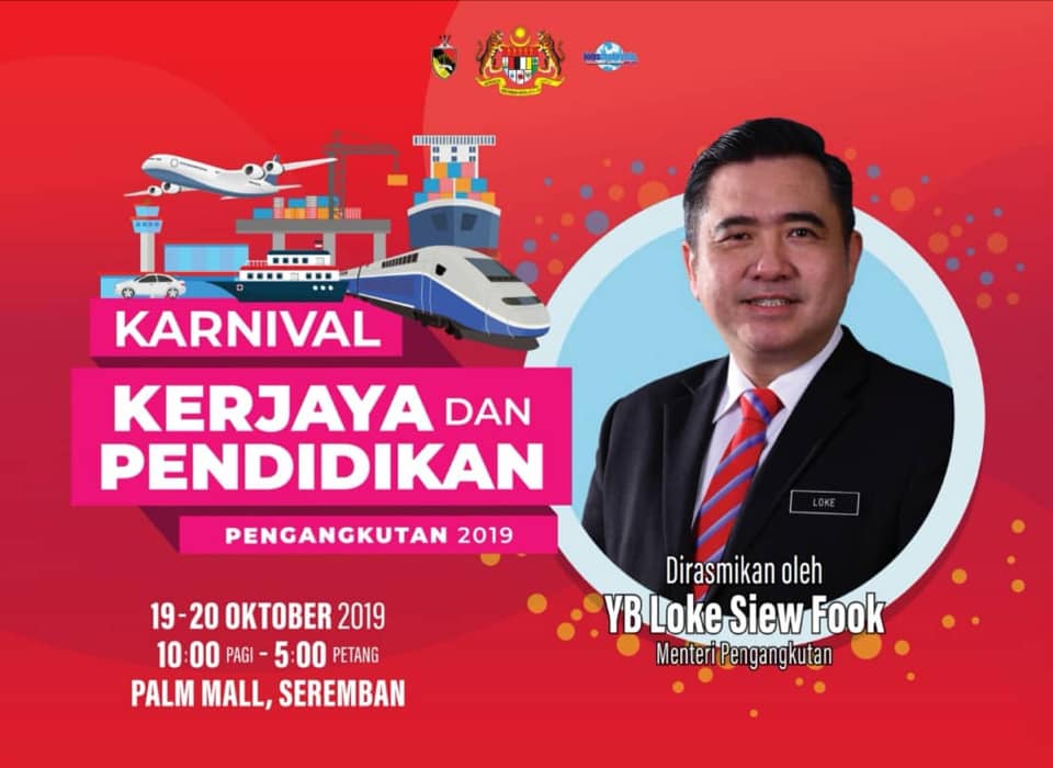 Kementerian Pengangkutan Mot Anthony Loke Siew Fook Facebook