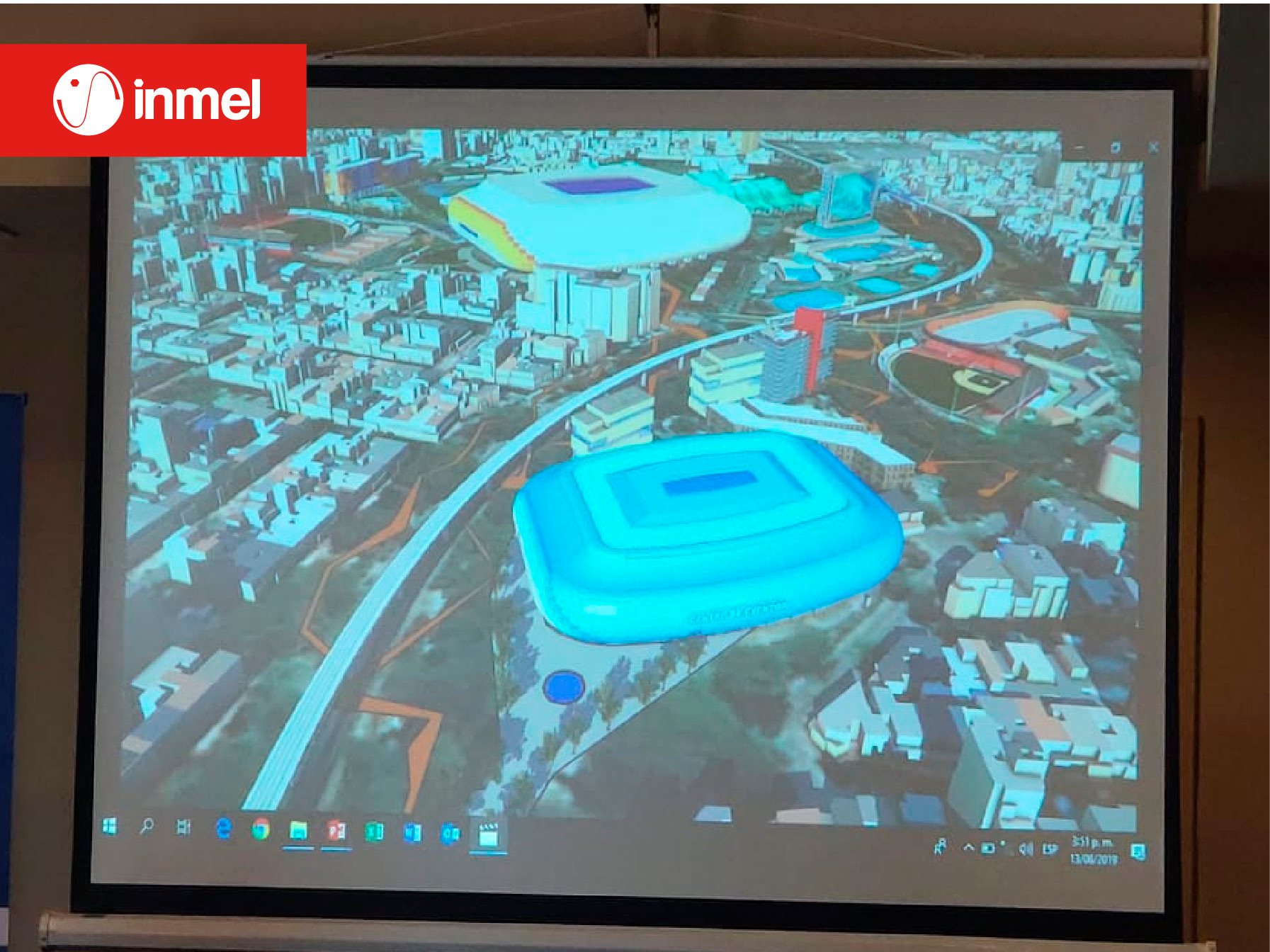 Tener el mejor estadio de Colombia... - Inmel ingeniería