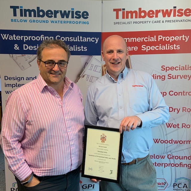 Timberwise - Many congratulations to Steve who has just recently been ...