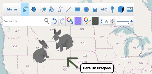 Interactive Drawing Maps You can... - Google Maps Mania