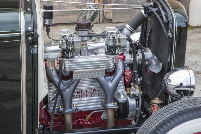 Carburetor Appreciation Society | Early hi-tech hot rod Model B engine ...