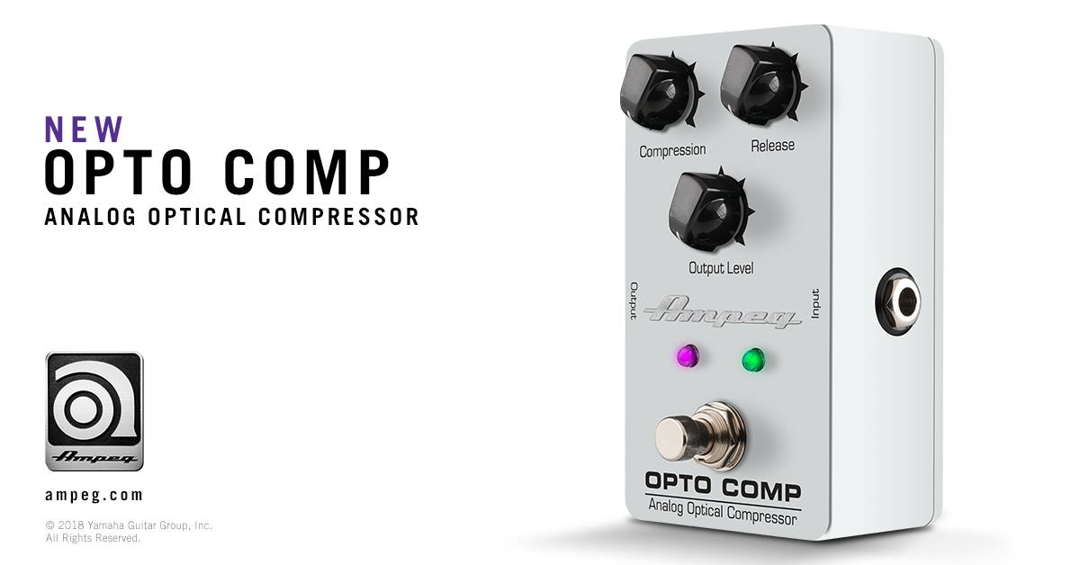 We recently tested out the Ampeg​ Opto Comp and it prompted our