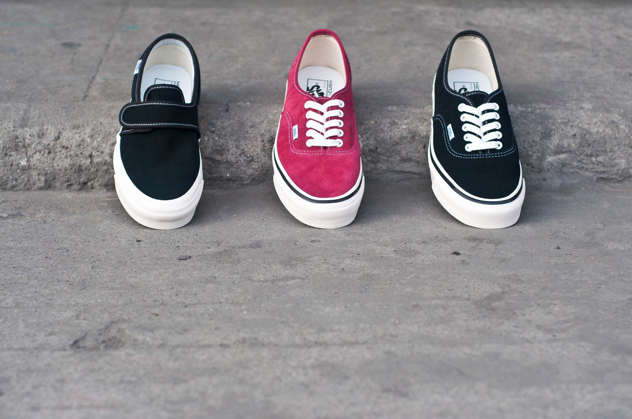 The Anaheim Factory Slip-On 47 V DX in Red pays tribute to our