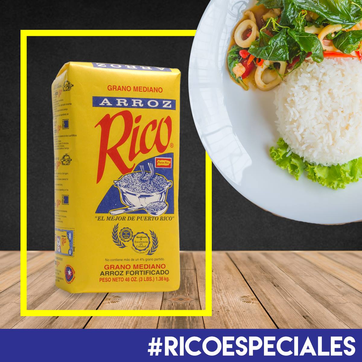 Arroz Rico - 🚨 Oscar Super Cash & Carry Arroz Rico grano mediano fardo ...