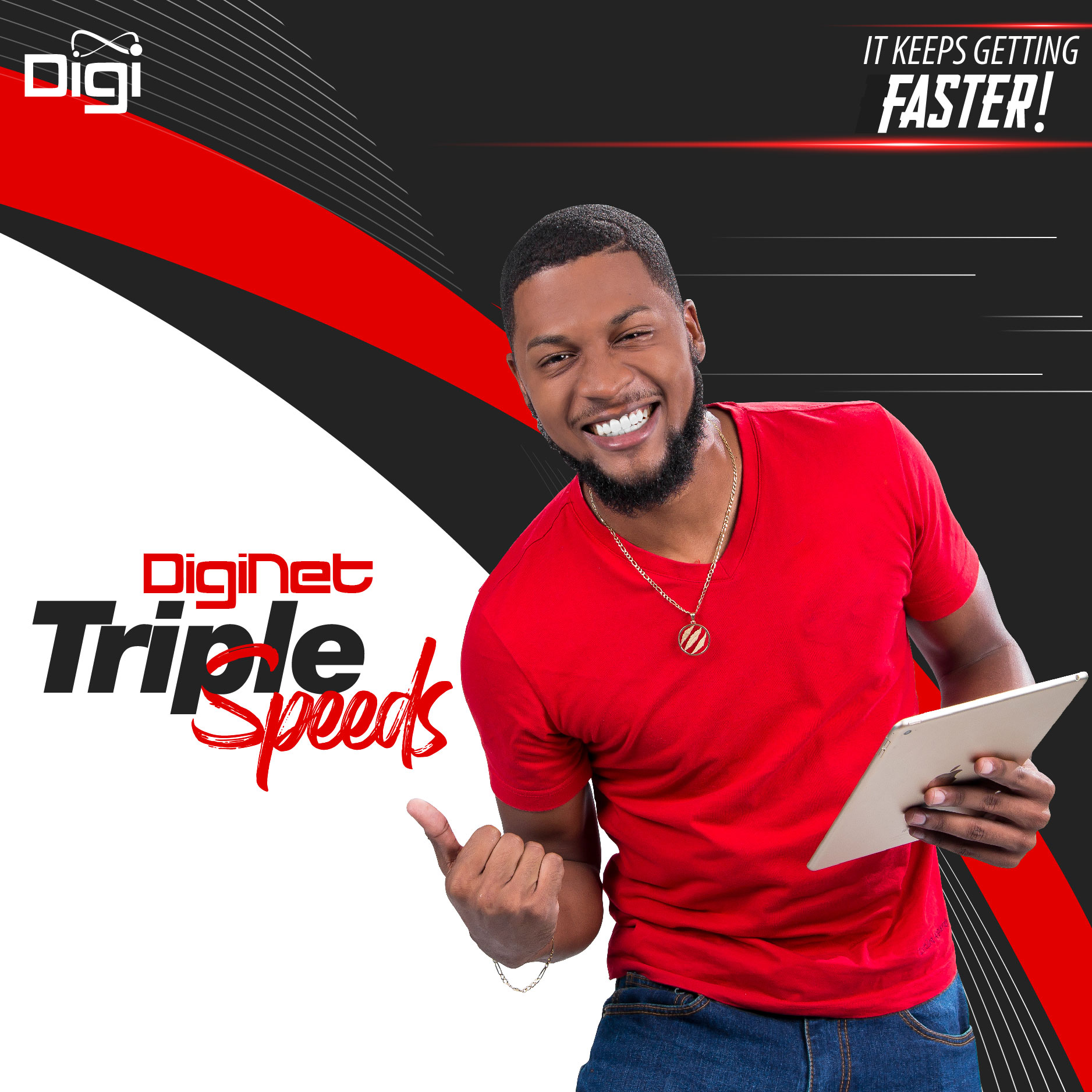 Digi Belize - Experience TRIPLE the speed with DigiNet!... | Facebook
