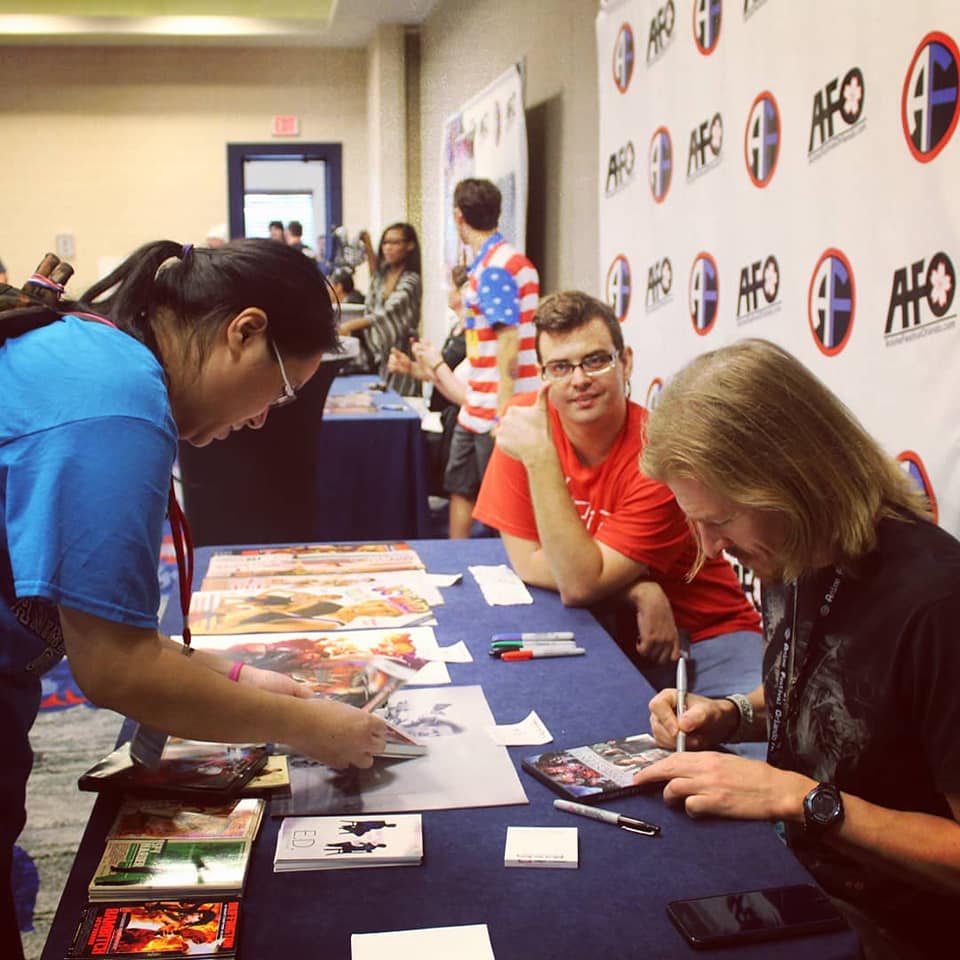 Power Ranger signing time with... - Anime Festival Orlando