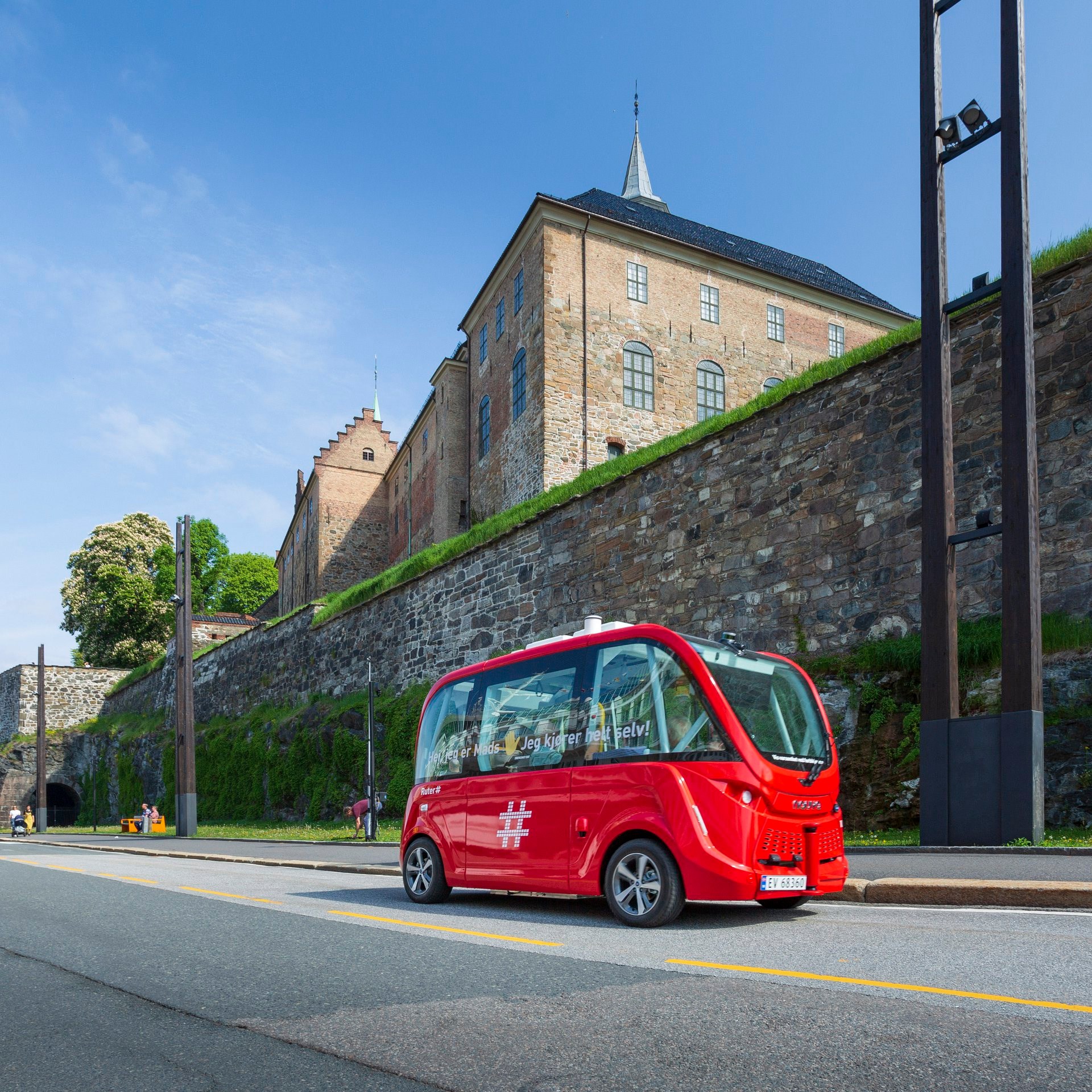 Visit Oslo - Have you tried the self driving buses in Oslo yet? Two ...