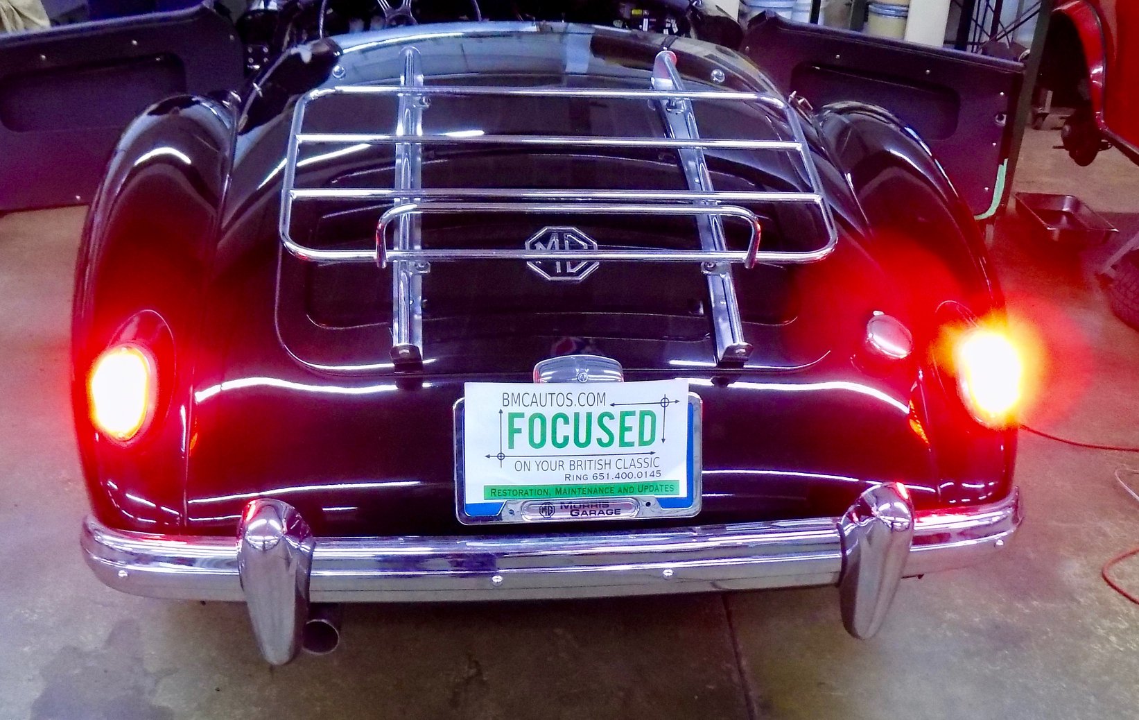 This is one of the two MGA conversions we are now completing. Automatic ...