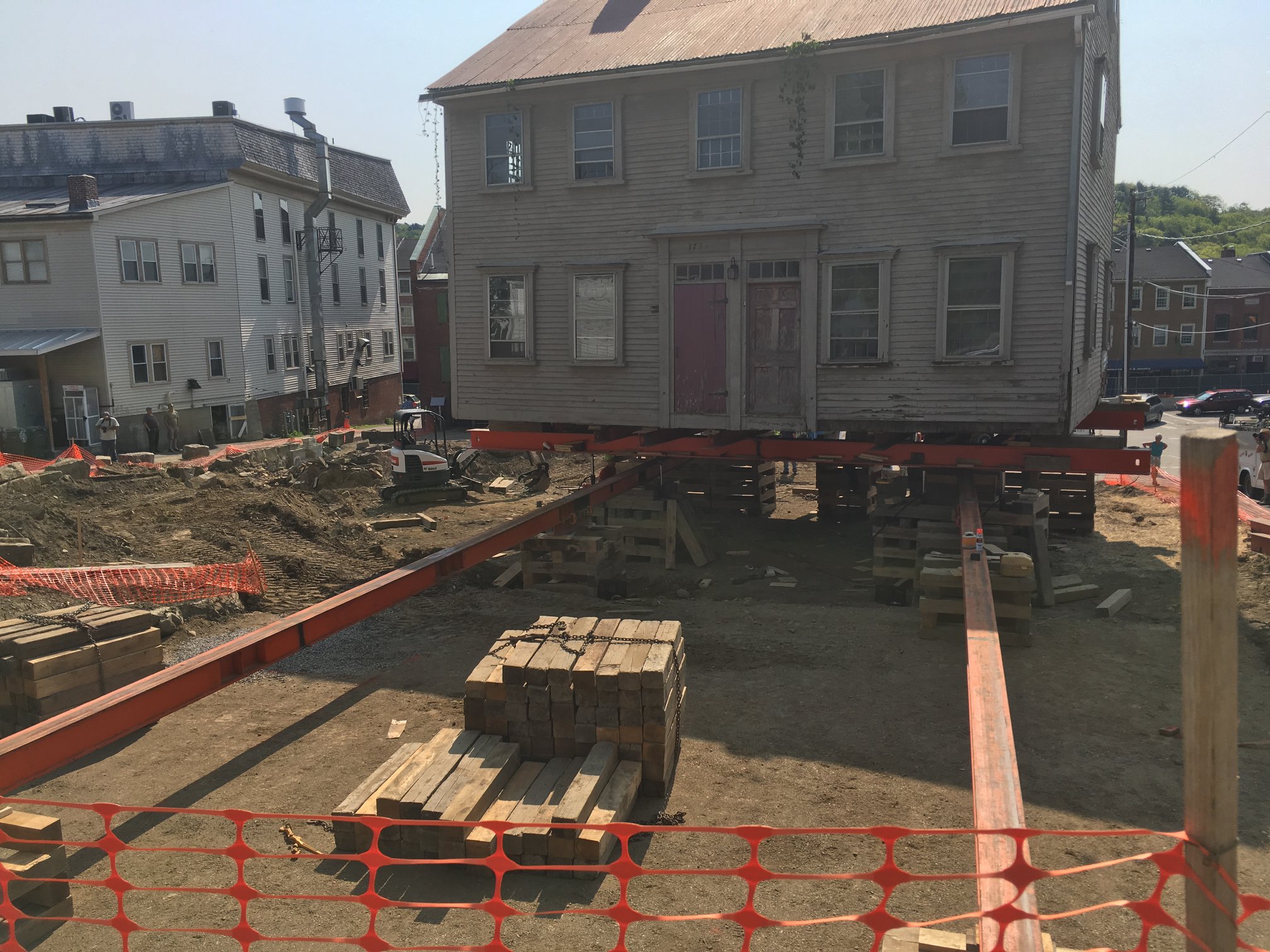 The Dummer House is now on the corner... - City of Hallowell | Facebook
