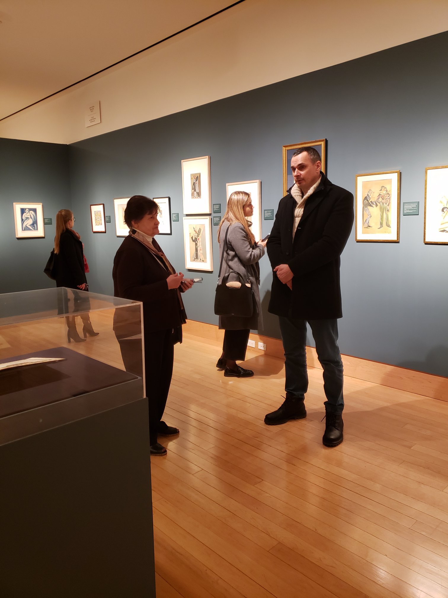 Ukrainian Museum - Maria Shust described the exhibition 